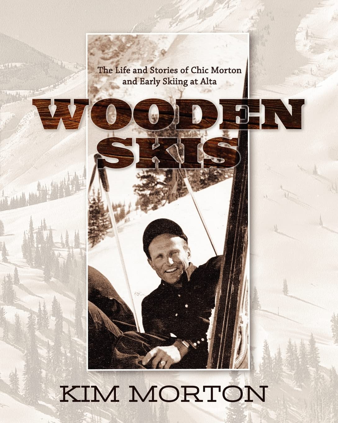 Wooden Skis,Used