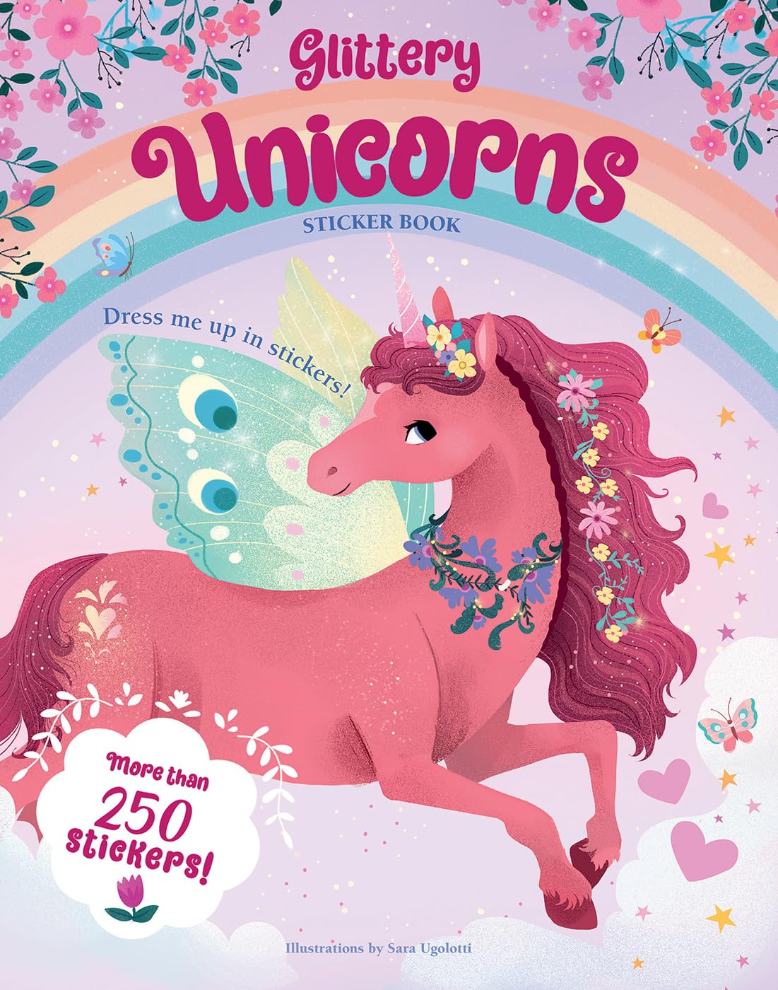 Glittery Unicorns Sticker Book