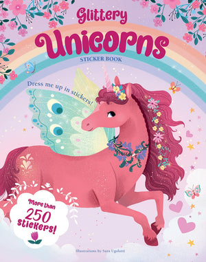 Glittery Unicorns Sticker Book