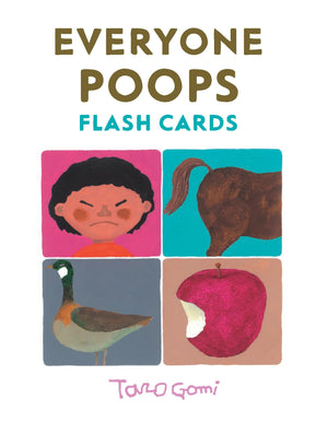 Everyone Poops Flash Cards (Taro Gomi),New