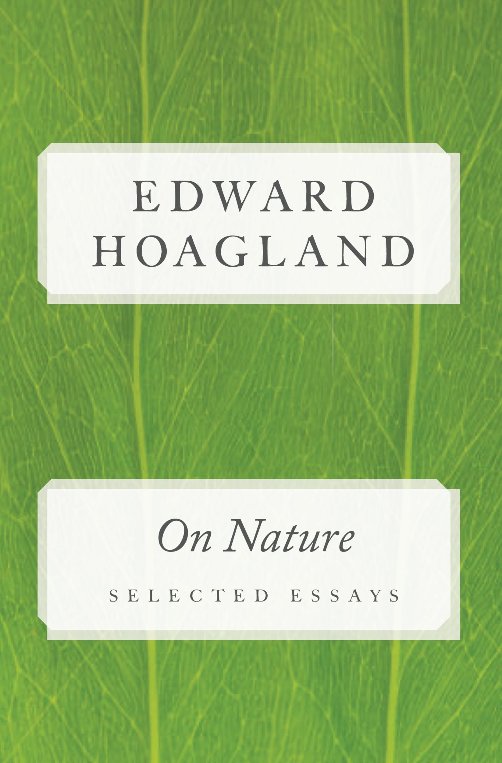 On Nature: Selected Essays,Used