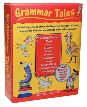 Grammar Tales Box Set: A Ribtickling Collection Of Readaloud Books That Teach 10 Essential Rules Of Usage And Mechanics,New