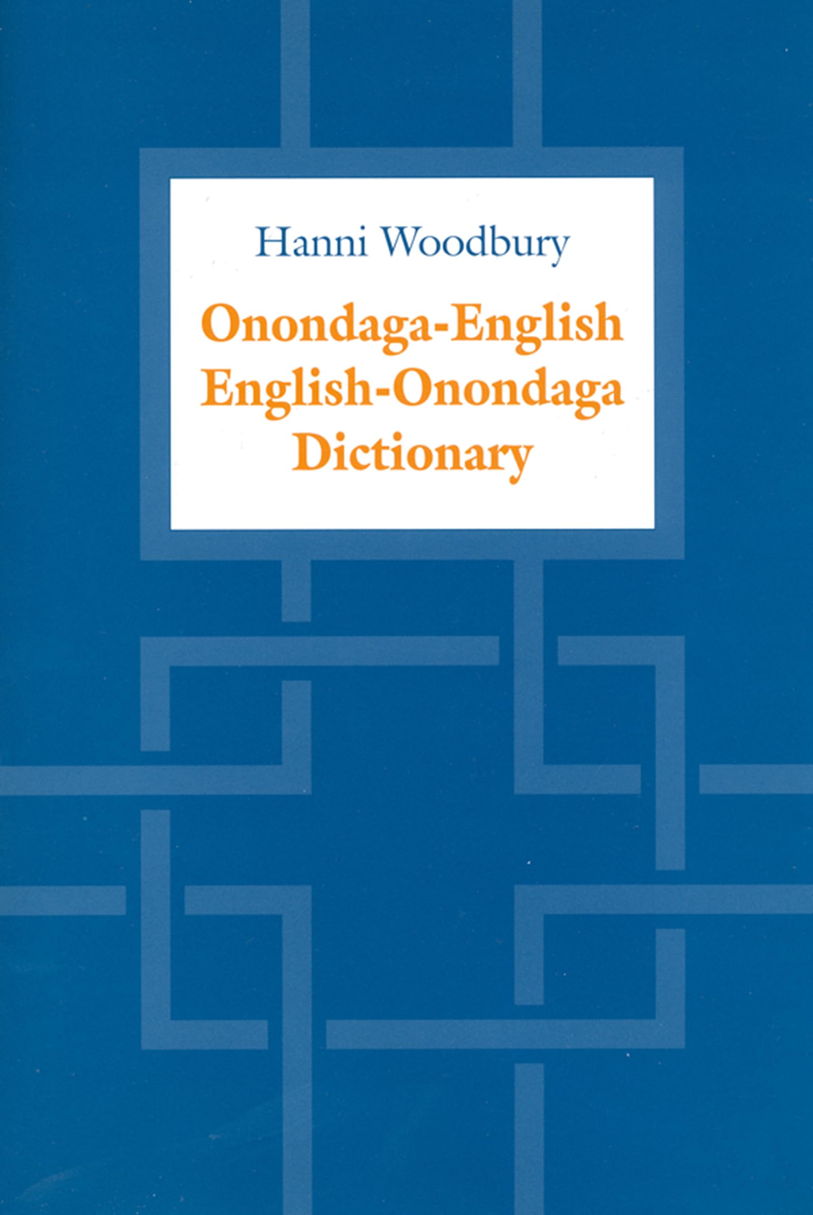 OnondagaEnglish / EnglishOnondaga Dictionary,Used