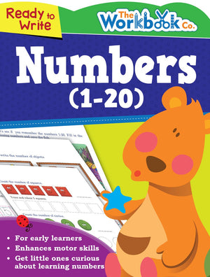 Numbers - 1- 20 : Ready To Write