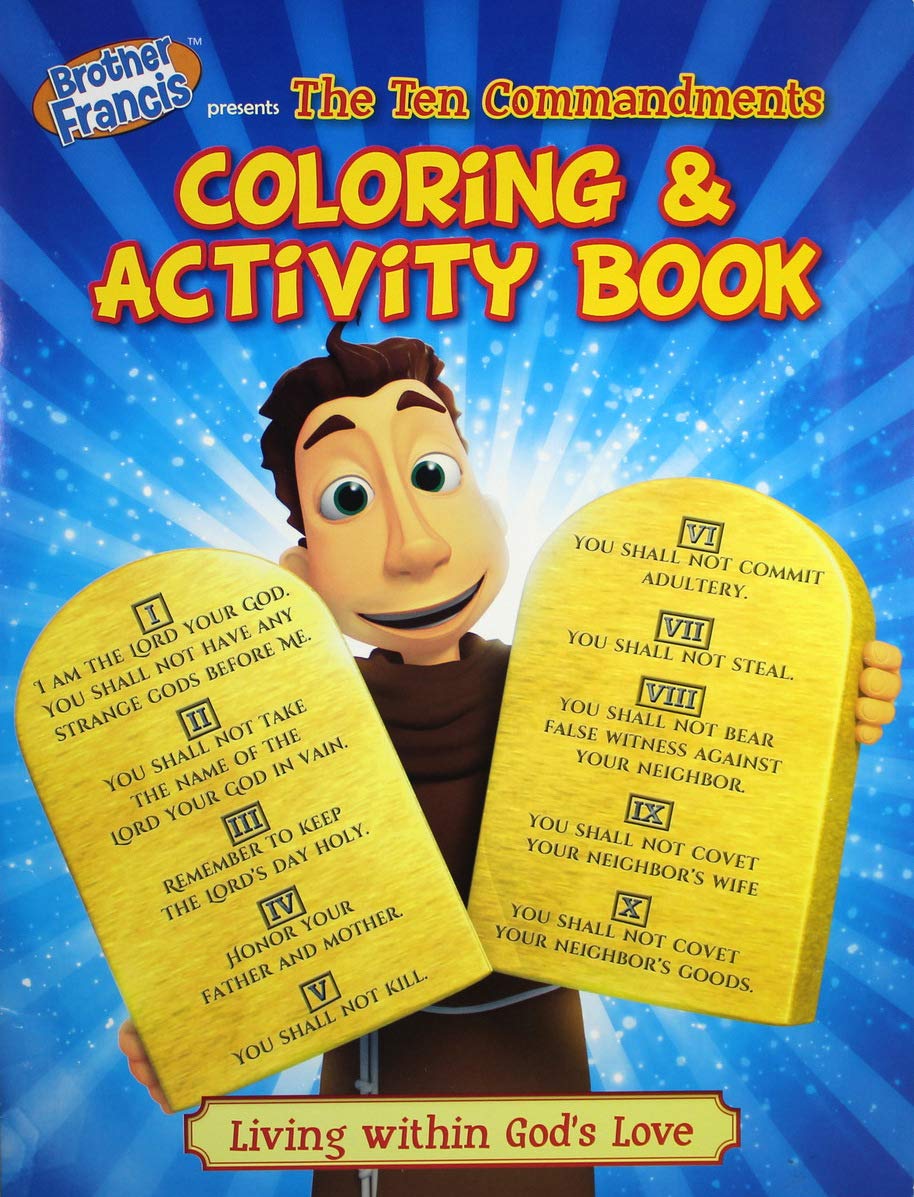 Coloring & Activity Bk (Brother Francis),Used