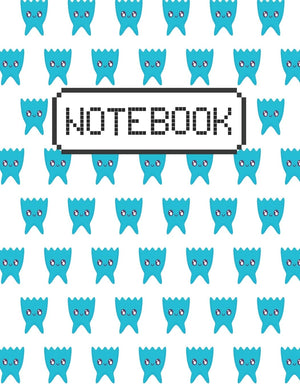Notebook: With Video Game Pixelate Creatures Pattern Perfect For Note Taking And Gift Idea For Women/Men/ Teens/ Kids/ Boys/Stud,Used