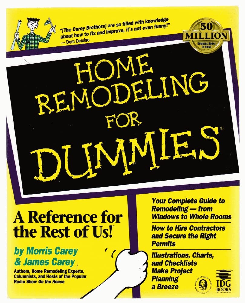 Home Remodeling for Dummies (For Dummies Series),New