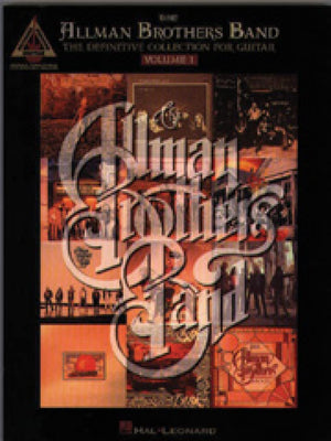 The Allman Brothers Band  The Definitive Collection For Guitar  Volume 1 (Guitar Recorded Versions S)-new