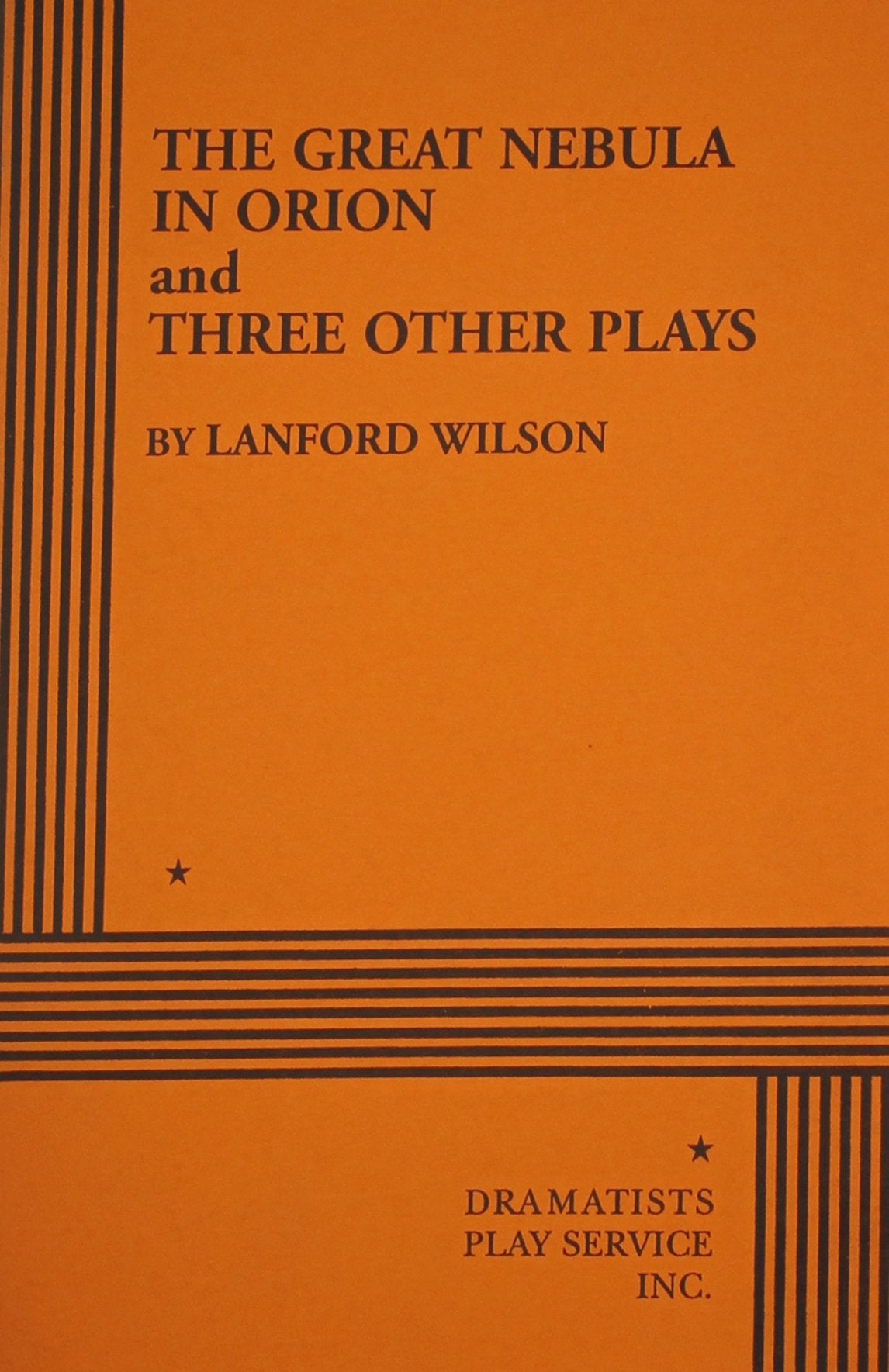 The Great Nebula in Orion and Three Other Plays,Used