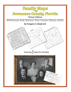 Family Maps of Suwannee County, Florida,Used