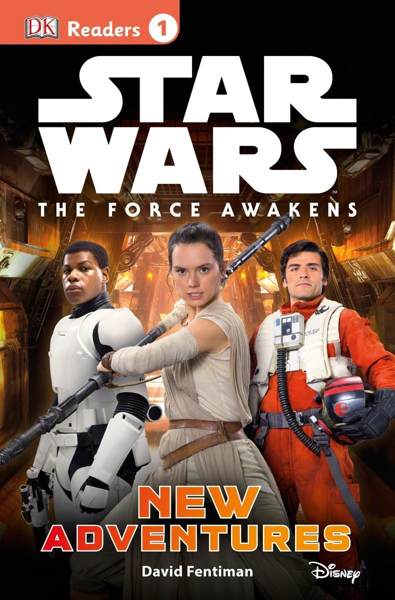 DK Readers L1: Star Wars: The Force Awakens: New Adventures (DK Readers Level 1),Used