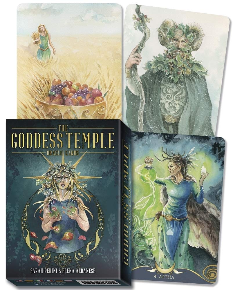 The Goddess Temple Oracle Cards,New