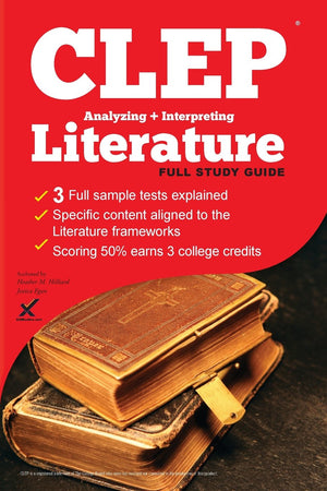 CLEP Analyzing and Interpreting Literature 2017 (Best Test Preparation for the CLEP. Analyzing and Interpreting Literature),Used