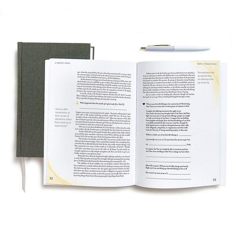 A Woman's Heart: God's Dwelling Place Bible Study Book,New