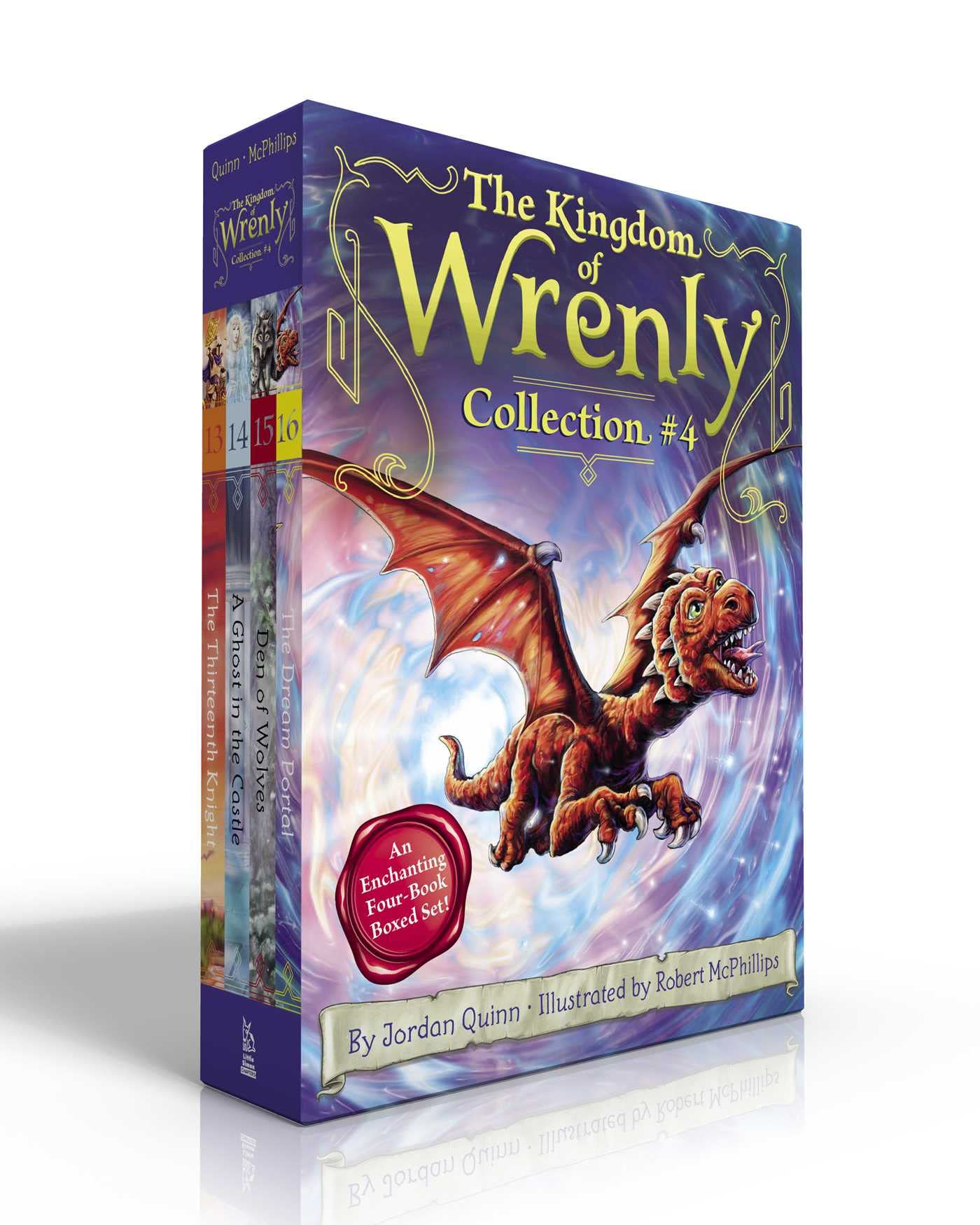The Kingdom Of Wrenly Collection #4 (Boxed Set): The Thirteenth Knight; A Ghost In The Castle; Den Of Wolves; The Dream Portal,Used
