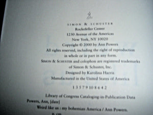 Weird Like Us: My Bohemian America,Used