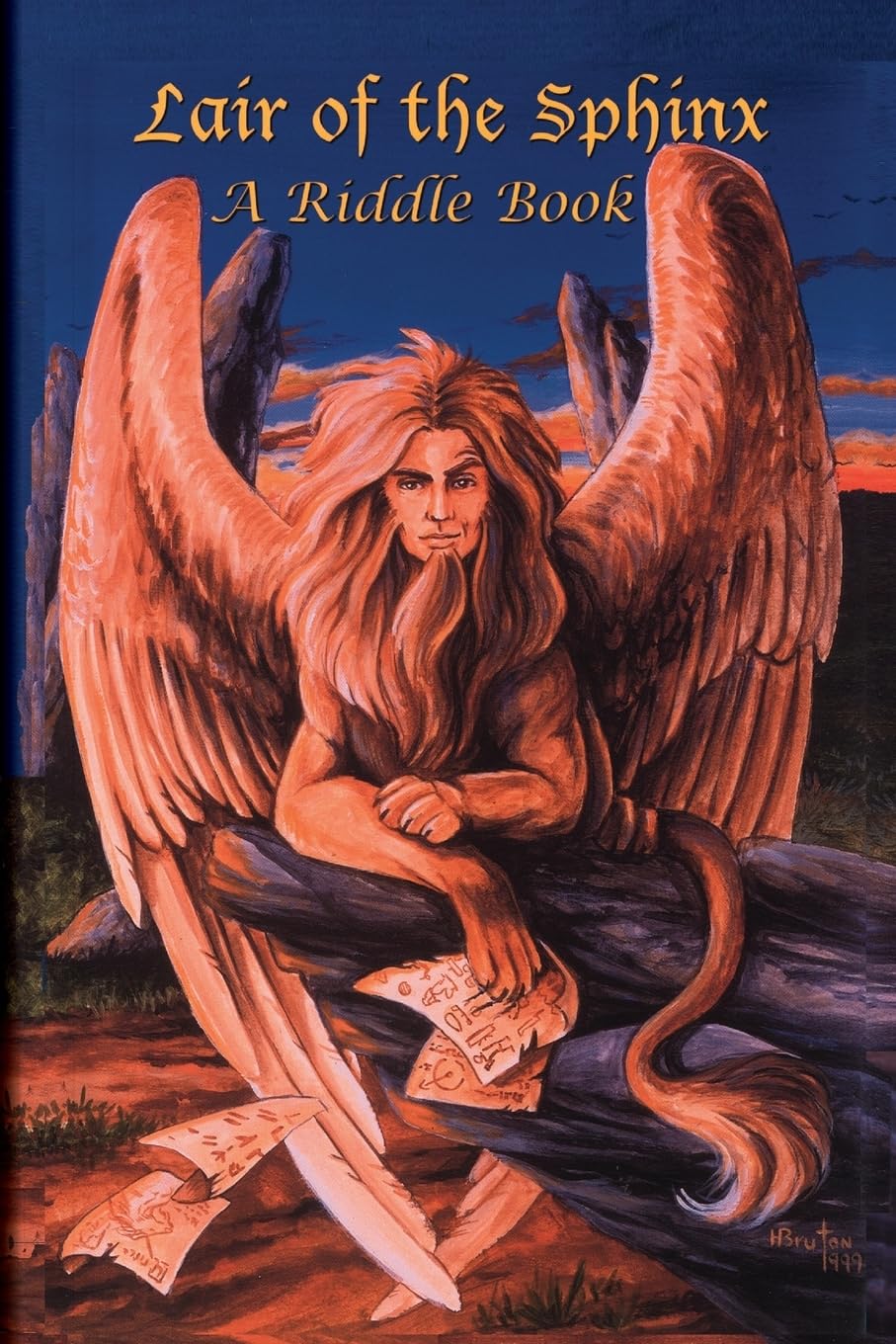 Lair Of The Sphinx: A Riddle Book,Used