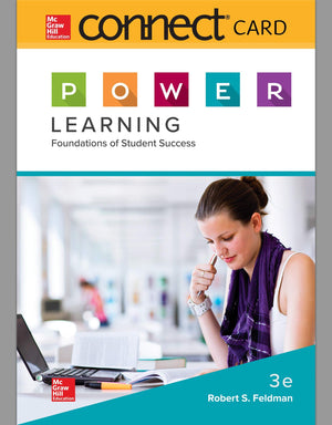 Connect Access Card for P.O.W.E.R. Learning: Foundations of Student Success,Used