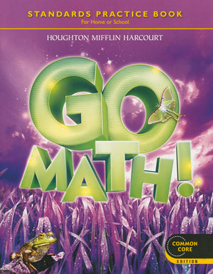 Go Math! Student Practice Book for Home or School, Grade 3,New