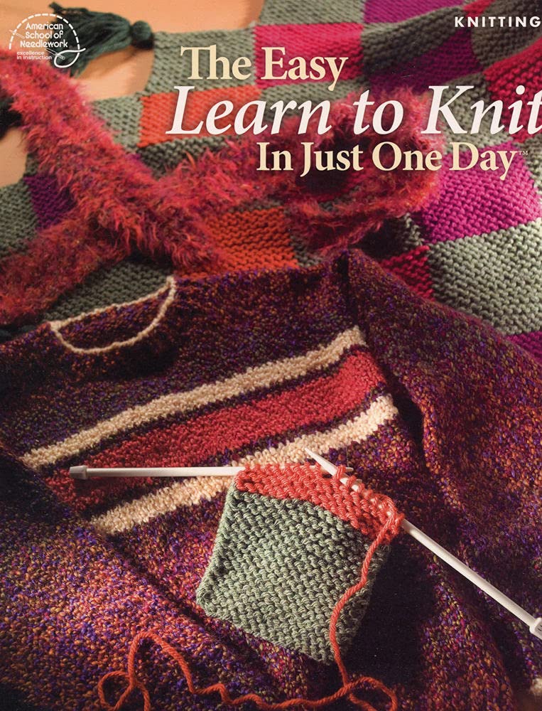 The Easy Learn to Knit in Just One Day,Used
