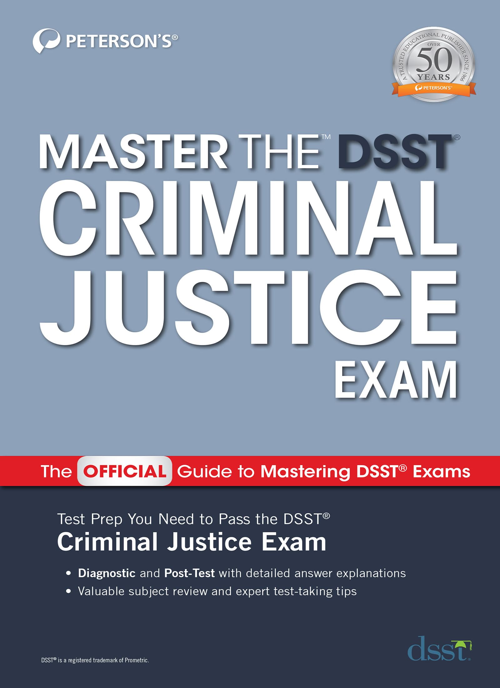 Master the DSST Criminal Justice Exam,Used