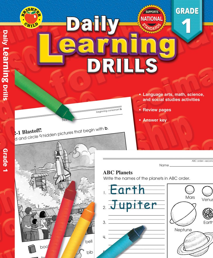 Daily Learning Drills Grade 1,Used