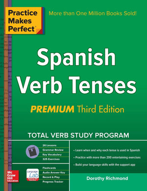 Practice Makes Perfect Spanish Verb Tenses, Premium 3rd Edition (Practice Makes Perfect Series),Used