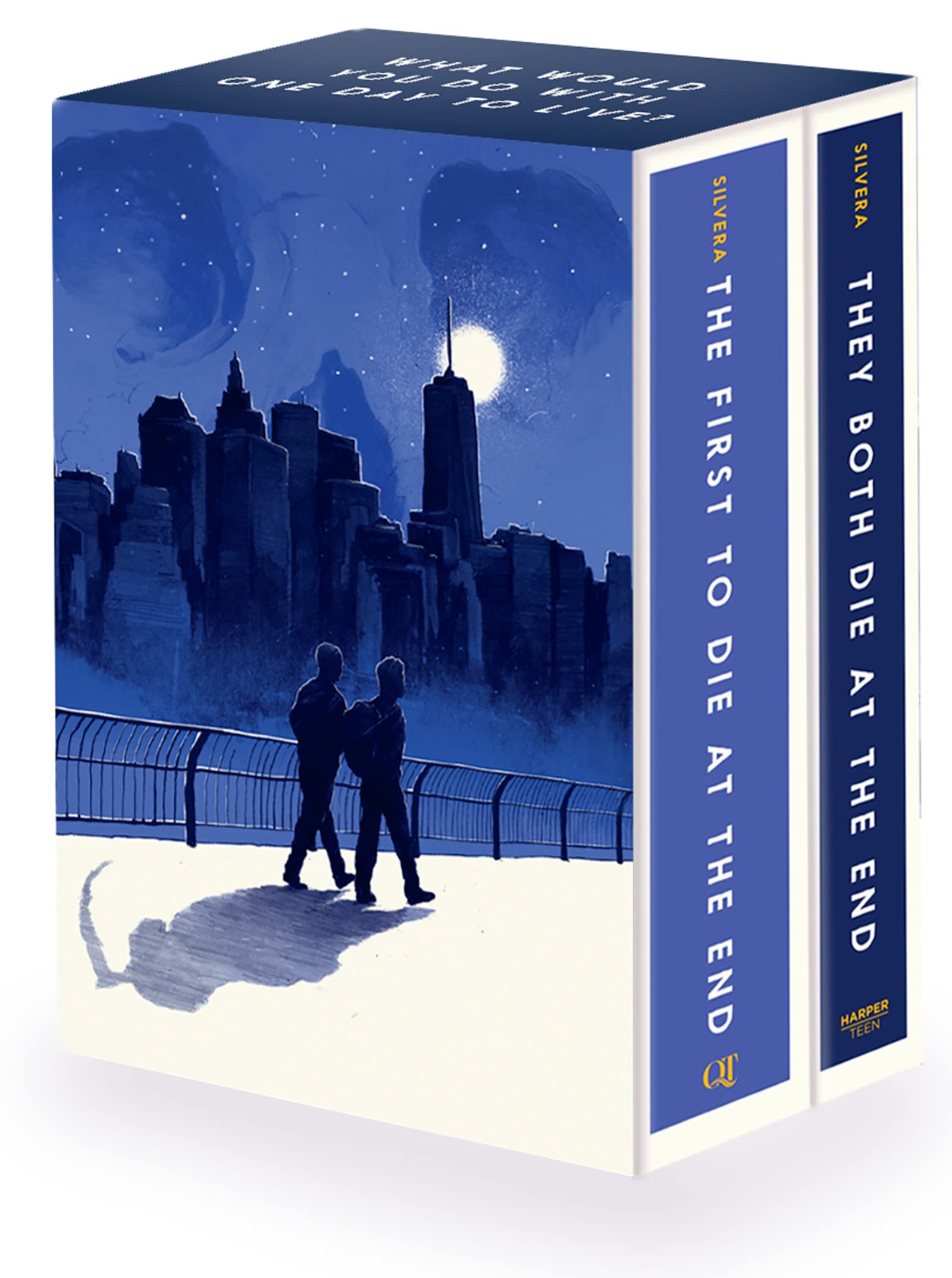 Deathcast 2Book Hardcover Box Set: The First To Die At The End, They Both Die At The End,Used