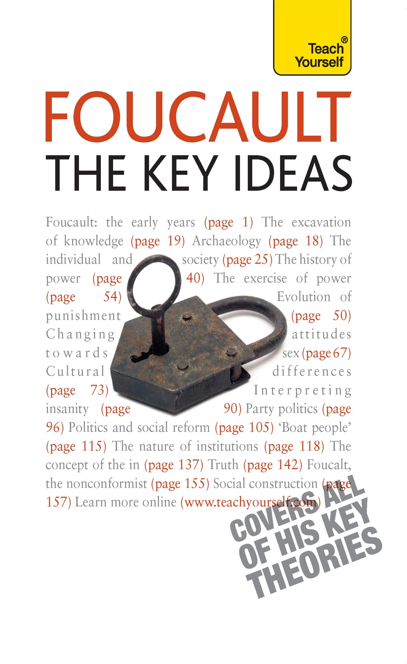Foucault  The Key Ideas (Teach Yourself)