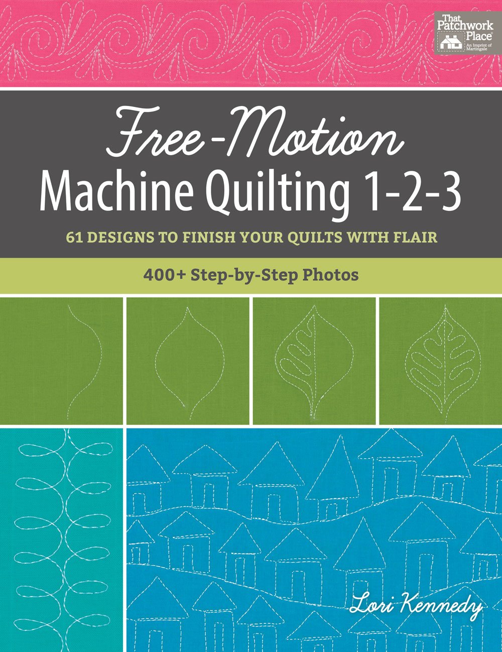 FreeMotion Machine Quilting 123: 61 Designs to Finish Your Quilts with Flair,Used