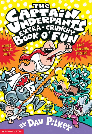 The Captain Underpants Extracrunchy Book O Fun,Used