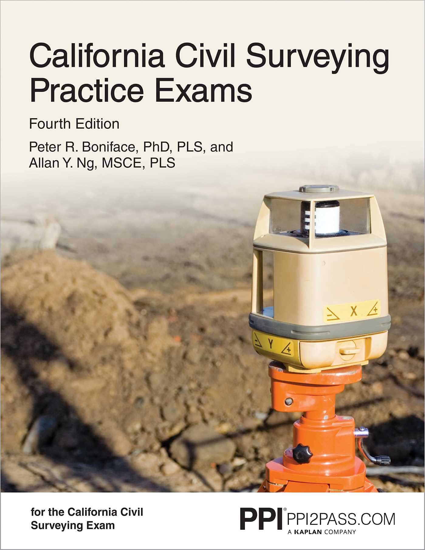 PPI California Civil Surveying Practice Exams, 4th Edition  Two 55Problem, MultipleChoice Exams Consistent with the Californi,Used