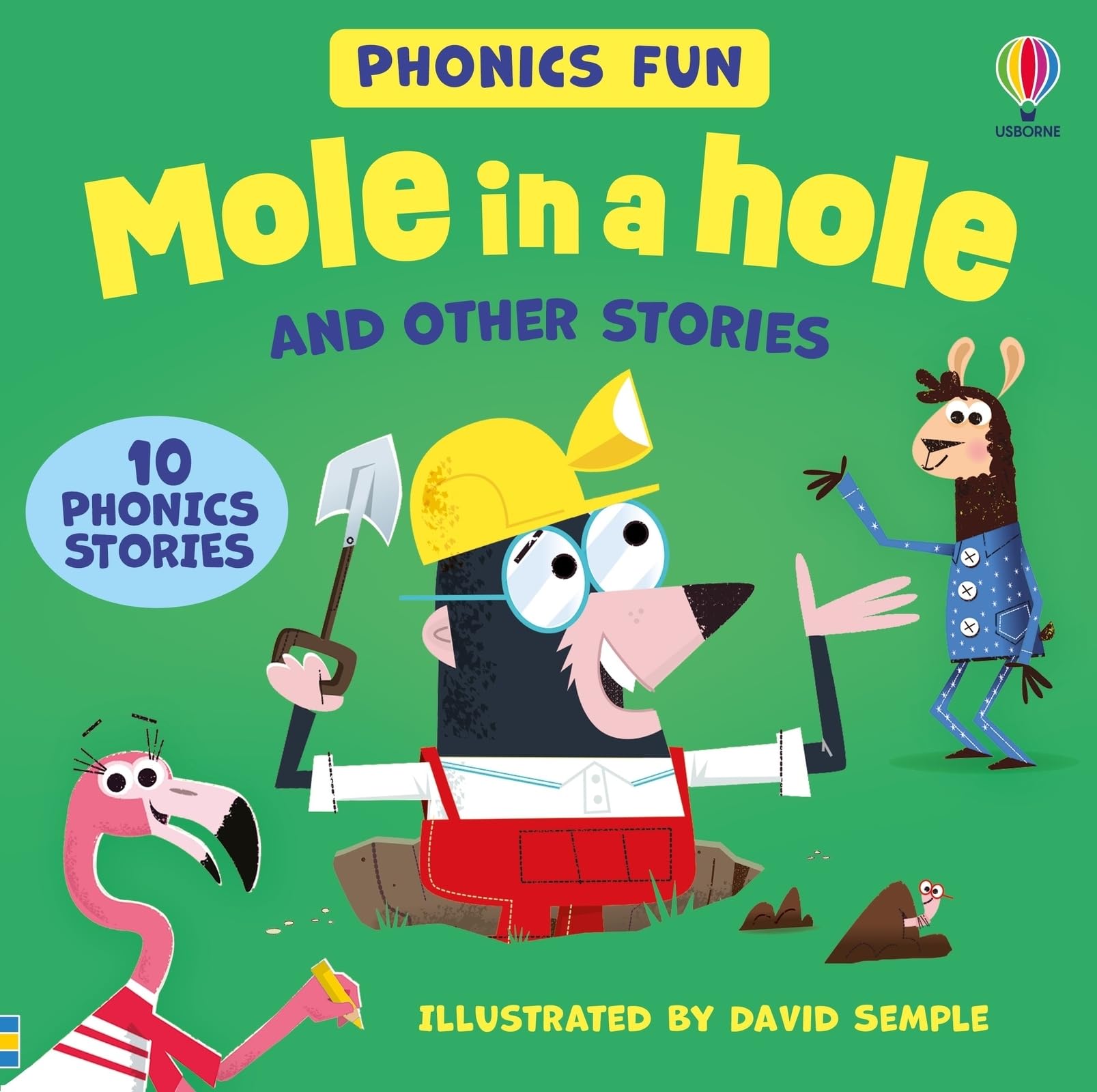 Usborne Phonics  Mole In A Hole And Other Stories (Phonics Story Collections)