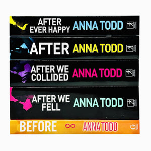 The Complete After Series Collection 5 Books Box Set by Anna Todd (After Ever Happy, After, After We Collided, After We Fell, Be,New