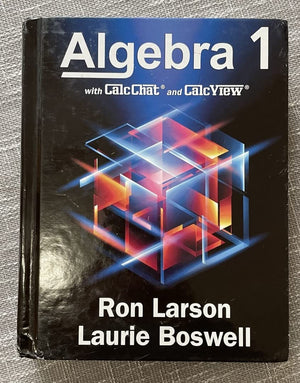 Algebra 1, w/ CalcChat and CalcView, c.2022, 9871644328644, 164432864X