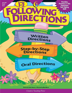 Following Directions, Gr. 12,Used