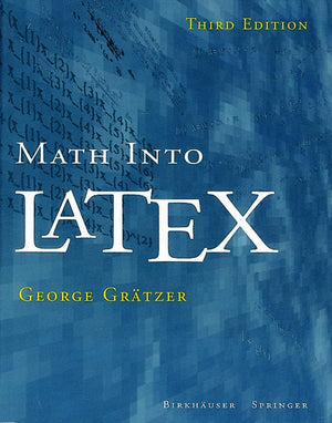 Math Into LaTeX,Used