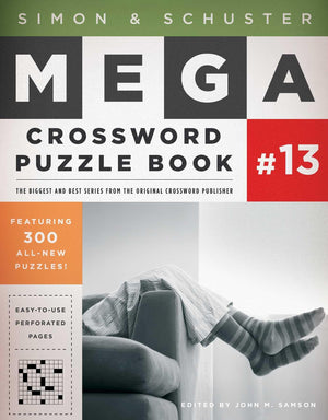 Simon & Schuster Mega Crossword Puzzle Book #13 (13) (S&S Mega Crossword Puzzles),Used