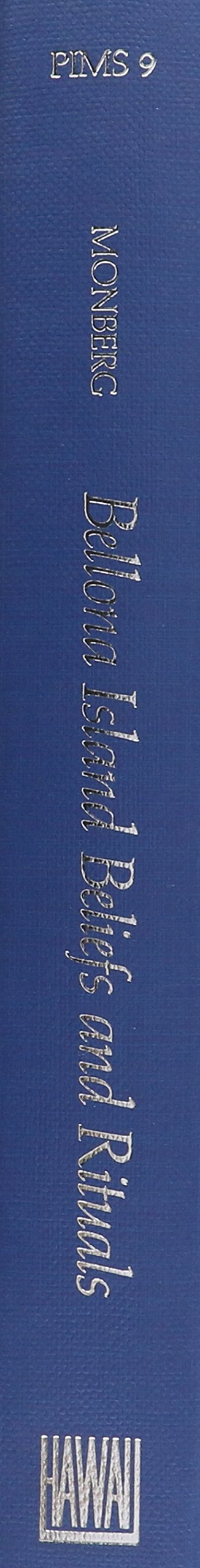 Bellona Island Beliefs And Rituals (Pacific Islands Monograph Series),Used