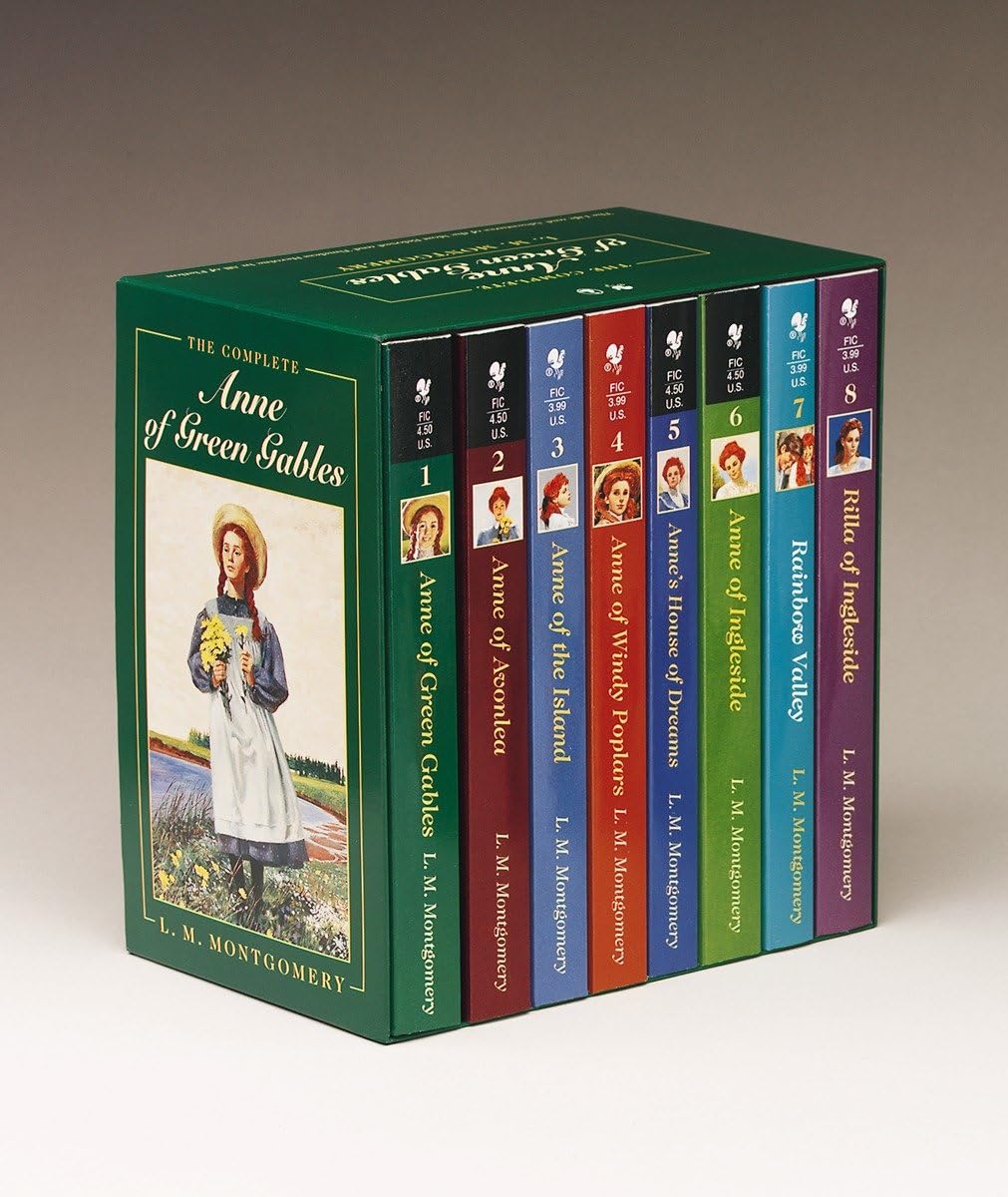 Anne of Green Gables, Complete 8Book Box Set,Used