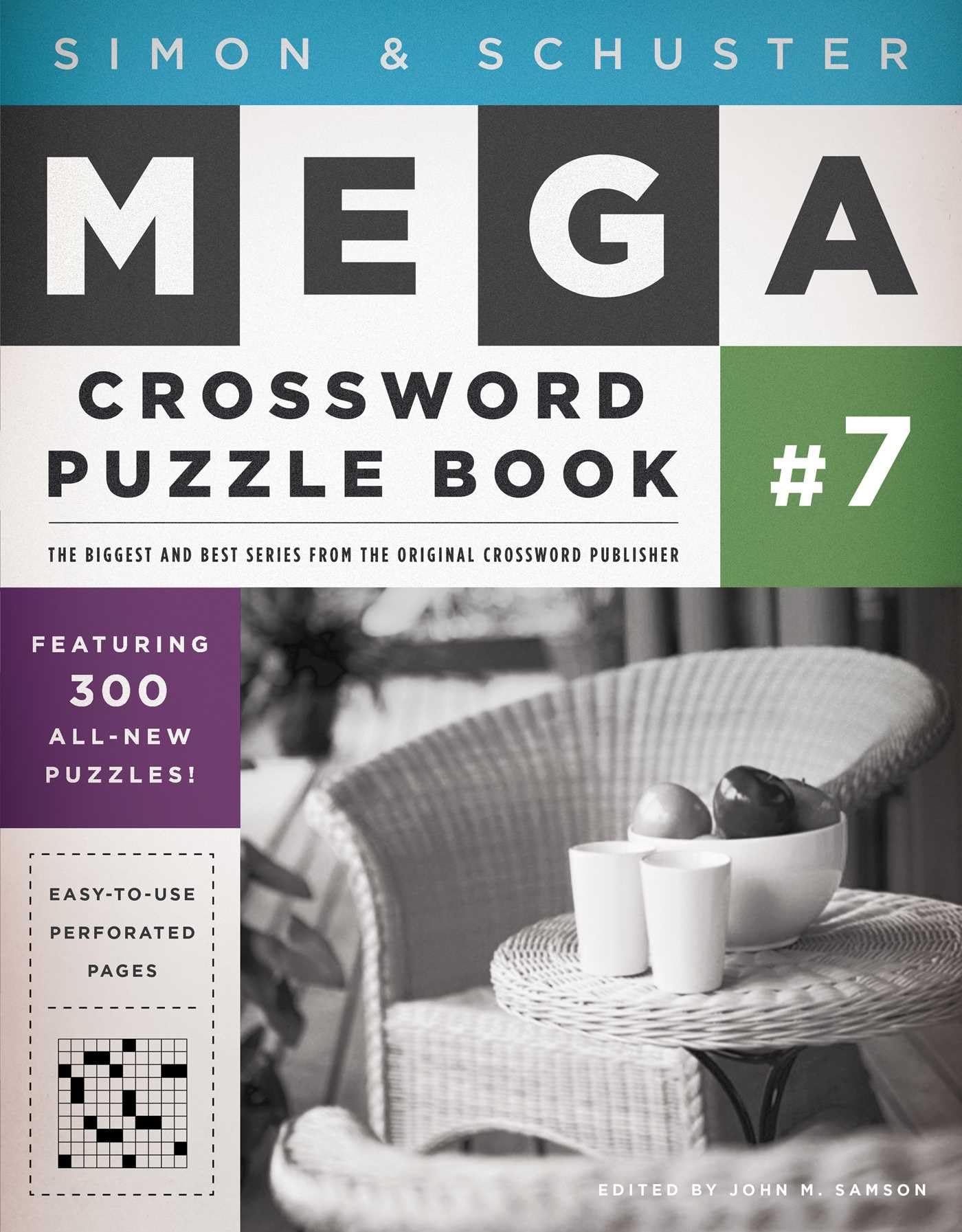 Simon & Schuster Mega Crossword Puzzle Book #7 (7) (S&S Mega Crossword Puzzles),Used