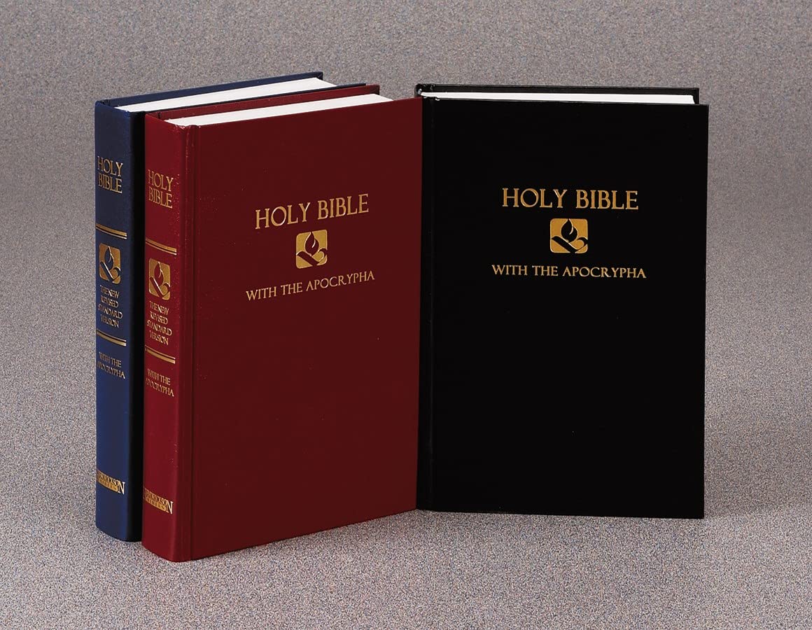 Hendrickson Publishers Holy Bible with Apocrypha - Black Cover, Classic Edition