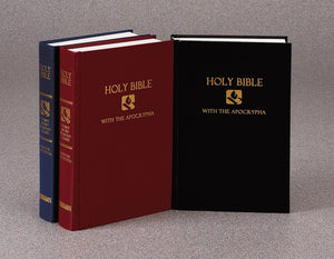 Hendrickson Publishers Holy Bible with Apocrypha - Black Cover, Classic Edition