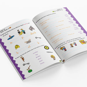 Horizons Kindergarten Phonics & Reading Student Book 4 (Lifepac),Used