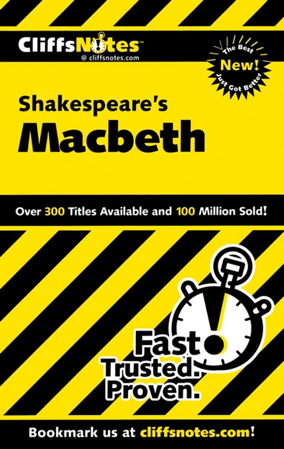 Cliffsnotes On Shakespeare'S Macbeth (Cliffsnotes Literature Guides),New