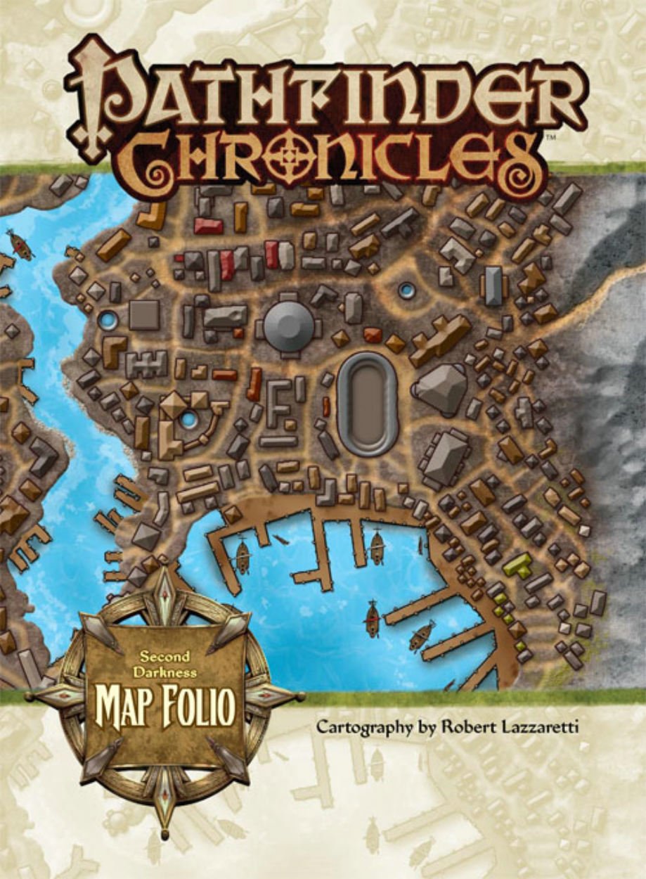 Pathfinder Chronicles Map Folio, Second Darkness