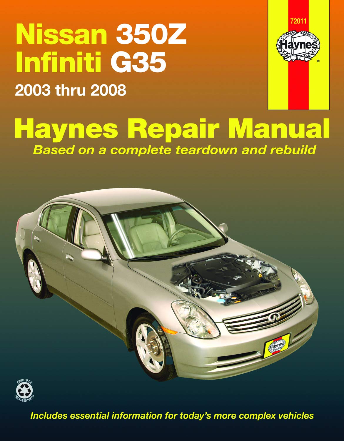 Nissan 350Z & Infiniti G35, 20032008 (Haynes Repair Manual) Haynes, Editors,Used