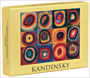 Kandinsky Notecard Box: Full Color, Full Size Notecards in a 2 Piece Box (Notecard Boxes),Used