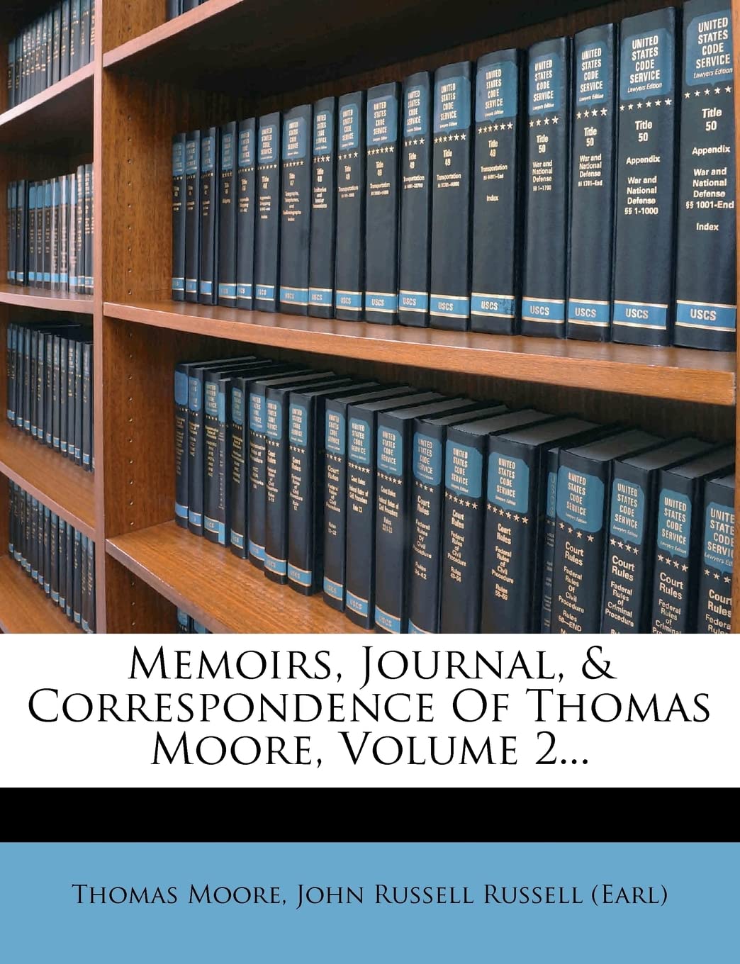 Memoirs, Journal, & Correspondence of Thomas Moore, Volume 2...,Used