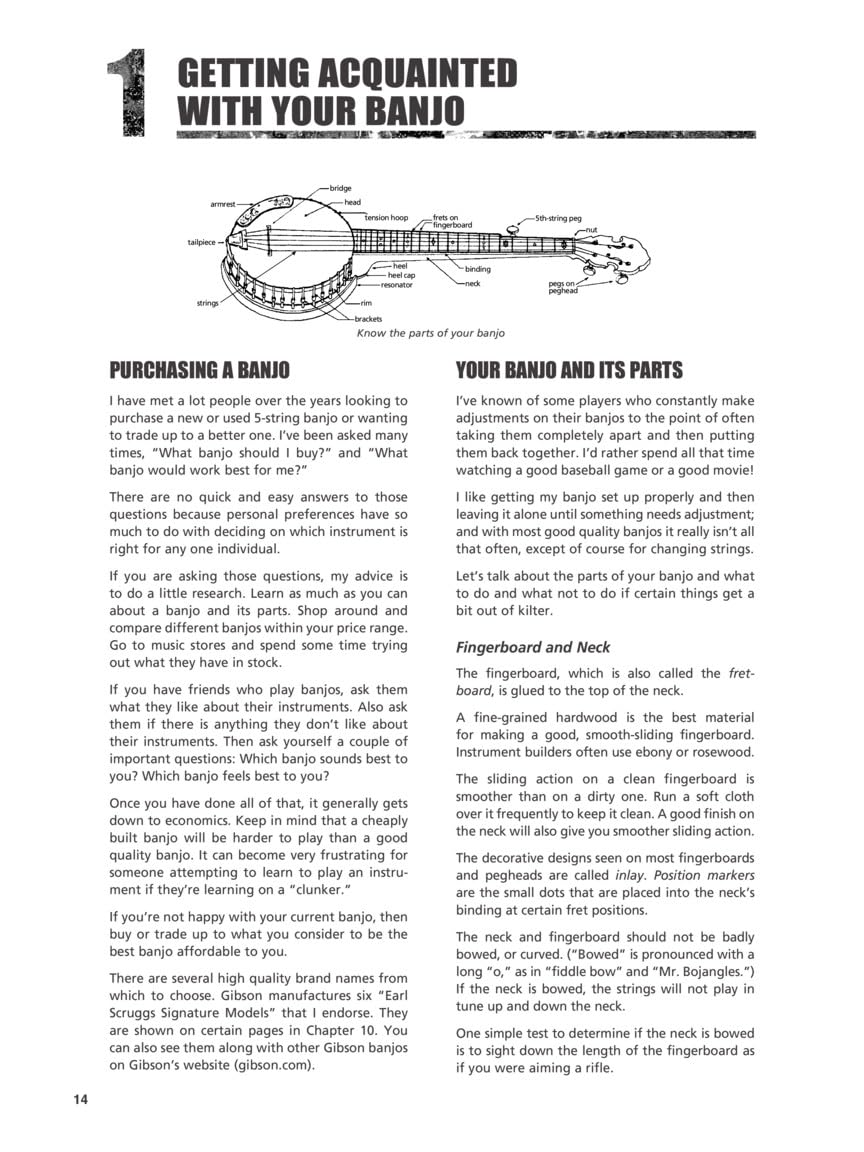 Earl Scruggs and the 5String Banjo: Revised and Enhanced Edition  Book with online Audio,Used